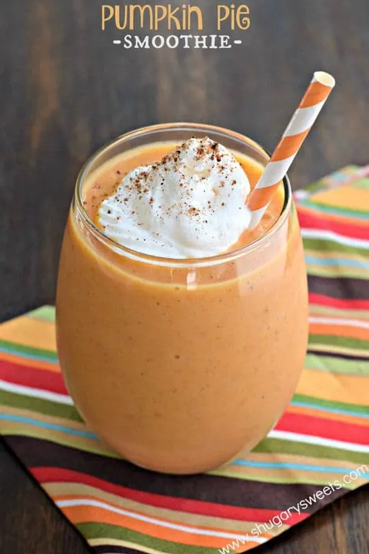 Classic Morning Pumpkin Pie Smoothie Classic Morning Pumpkin Pie Smoothie
