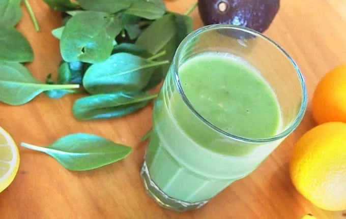 kale orange smoothie